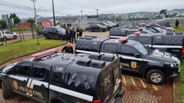 A operação envolveu mais de 500 agentes / Foto: Divulgação