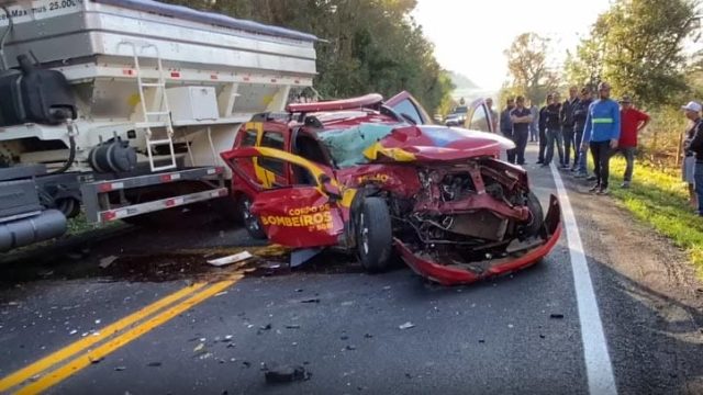 Acidente foi na manhã desta quarta / Foto:  Reprodução vídeo Radio Voz