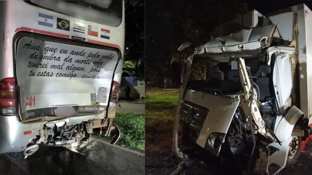 Acidente foi registrado na PR-317, em Floresta - Foto: Reprodução