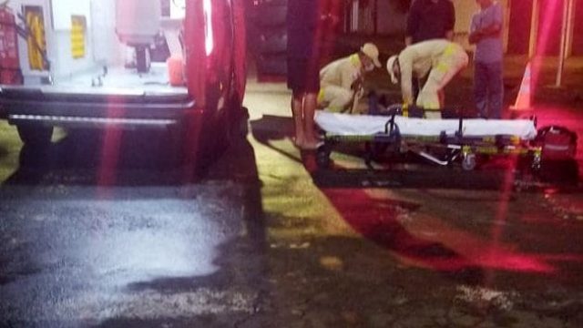 Colisão foi na noite de terça-feira / Foto: Colaboração Marcelo Almeida