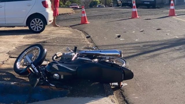 Batida ocorreu no cruzamento das ruas Timbiras e Tamoios / Foto: TN Online