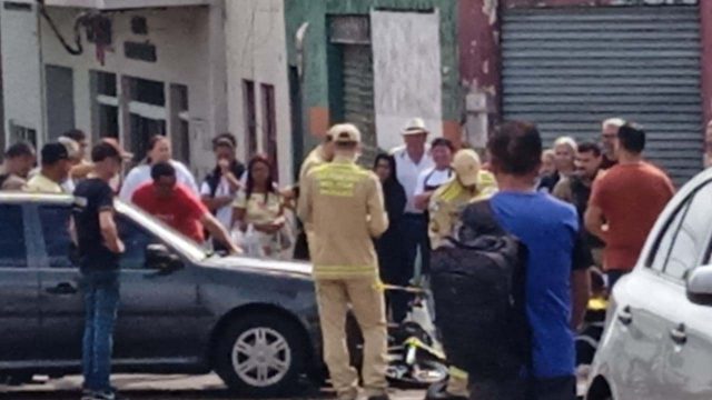 Acidente foi na Rua Rio Grande do Sul / Foto: Reprodução