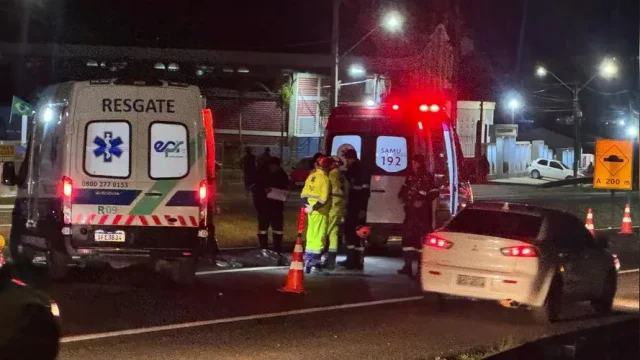 Acidente na noite de quinta-feira / Foto:  Reprodução / aRede