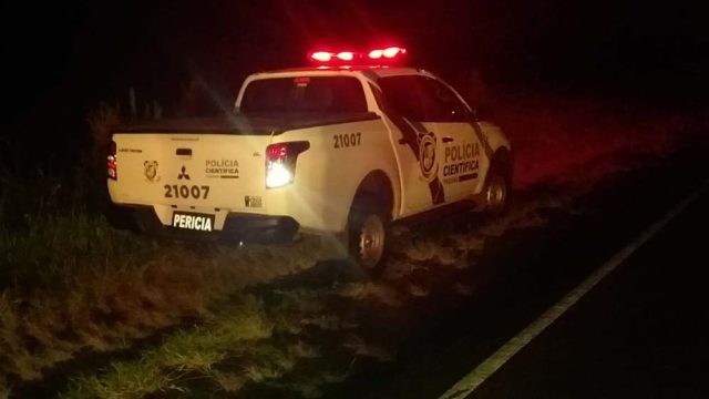 Atropelamento PR-218 Atropelamento Joaquim Távora