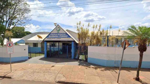 Colégio Estadual Barbosa Ferraz / Foto: Arquivo/Ivan Maldonado