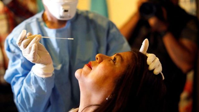 Coronavírus casos de Covid