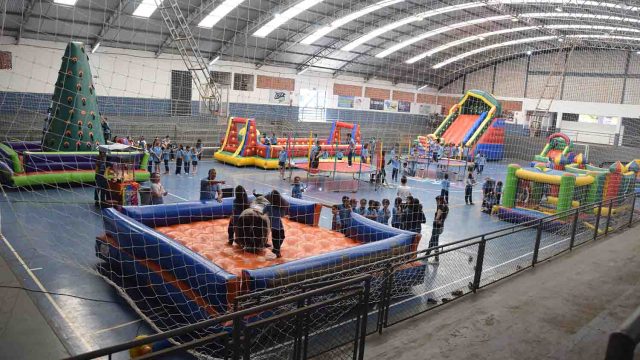 DSC_0025 Parque inflável / Foto: Ivan Maldonado