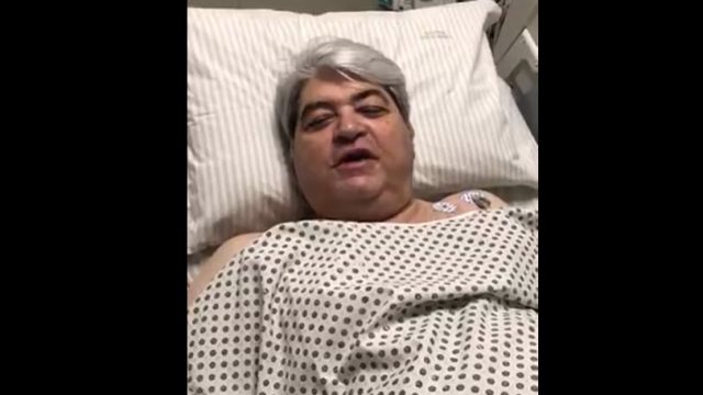 Datena é internado e passa por operação após sentir dores no peito