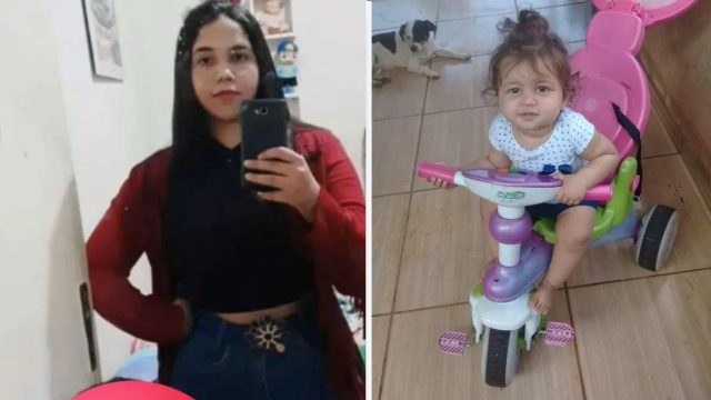 A mãe não tem notícia da filha e da neta desde quarta-feira / Foto: Arquivo Pesoal