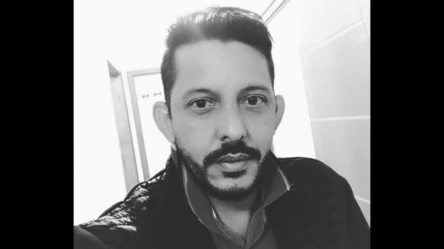 O corpo de Gilmar Estadim foi encontrado carbonizado / Foto: Redes Sociais