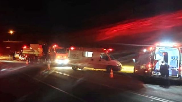 Acidente deixa um morto e feridos na PR-466