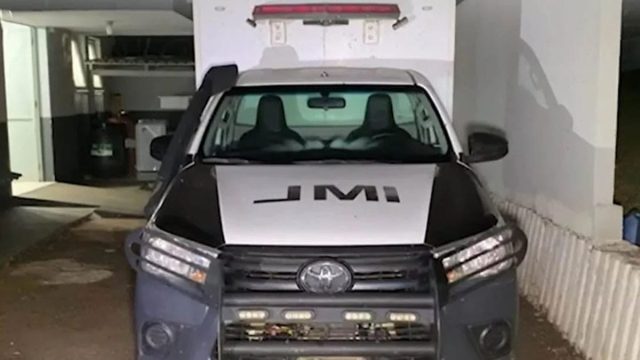 IML-de-Cascavel (novo) Viatura do Instituto Médico Legal recolheu o corpo em área rural