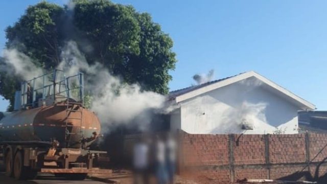 Incêndio criminoso paraiso do norte