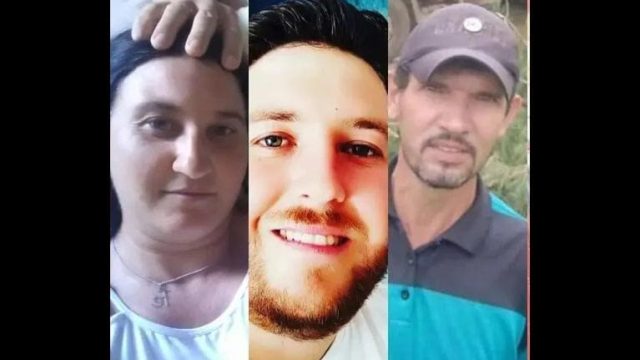 Josiane e André Surek, de 44 e 28 anos; João de Paula, de 48 anos / Foto: Reprodução