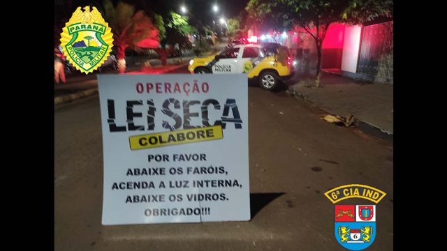 Divulgação / PMPR/6ªCIPM