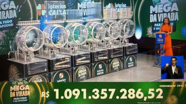 Mega da Virada Veja os números sorteados / Foto: Reprodução