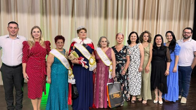 Ivaiporã coroa Miss Melhor Idade 2024 em evento no Centro Cultural / Foto: Assessoria de Imprensa