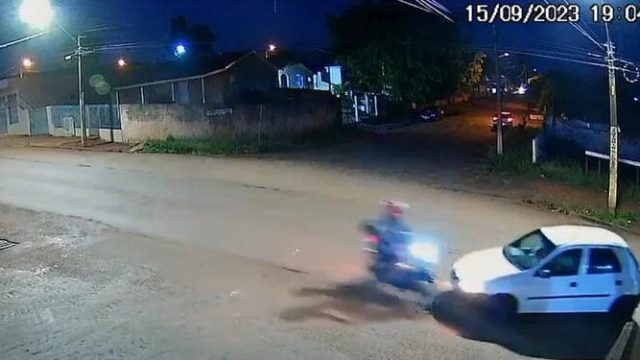 O-acidente-foi-registrado-pela-PM-no-inicio-da-noite Acidente de trânsito foi registrado no começo da noite de sexta-feira / Foto: Reprodução