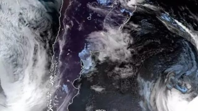 Ciclone extratropical deverá causar temporais e vendavais em pelo menos sete estados /Foto: Reprodução