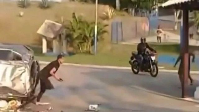 O crime foi registrado em Mesquita, no Rio de Janeiro / Foto: Reprodução