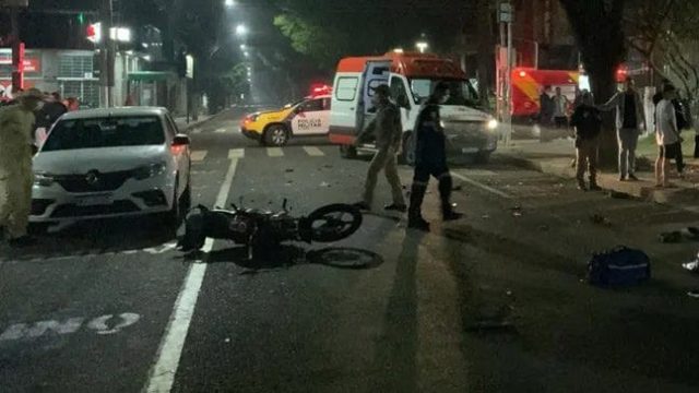 Vítima ainda não teve a identidade divulgada / Foto: Reprodução