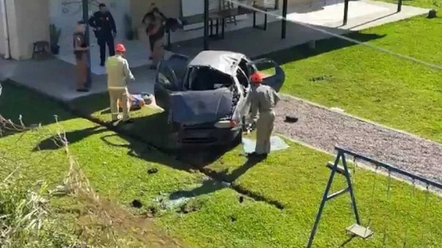 m bebê de 9 meses morreu na tarde desta terça-feira (21) em um acidente de trânsito em São José dos Pinhais