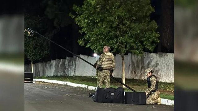 Objeto foi detonado pelo bope / Foto: Grupo Cobra de Comunicação/Colaboração