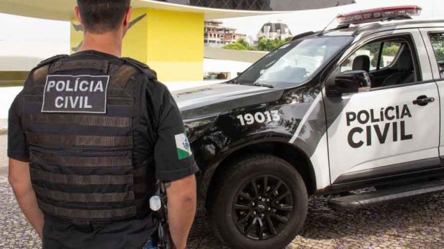 Polícia Civil – Foto Fábio Dias – PCPR PCPR suspeito