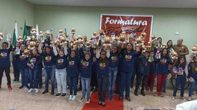 Formatura Lidianópolis / Fotos: PMPR