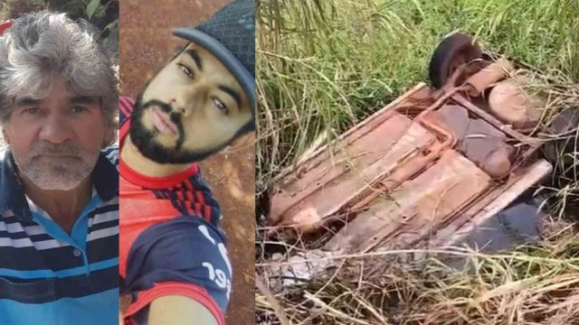 Vítimas de acidente em Ivaiporã / Foto: Reprodução