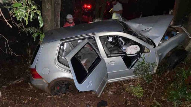 Acidente pr-160 Golf