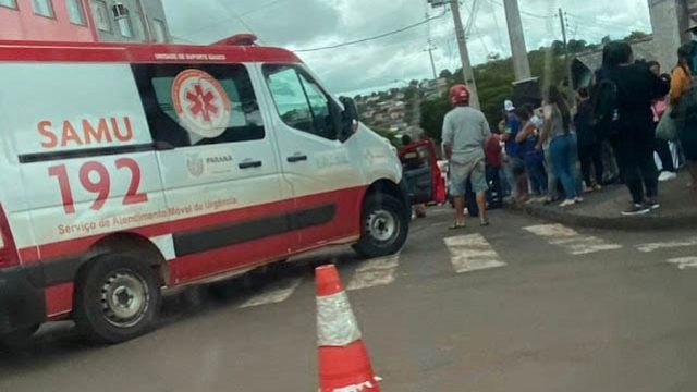 Acidente foi na tarde de sexta-feira / Foto: Colaboração WhatsApp