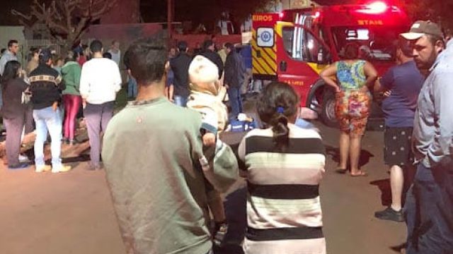 O acidente foi na Rua Presidente Café Filho na noite de quarta-feira / Foto: Reprodução