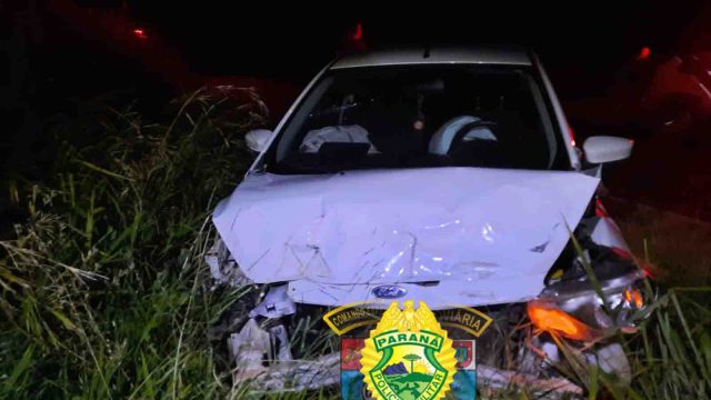 Colissão foi na noite de quinta-feira / Foto: PRE