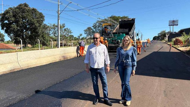 Obra de duplicação do acesso secundário de Ivaiporã entra na reta final / Foto: Ivan Maldonado