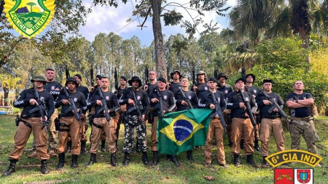 a8d801c1-fd38-41e4-af47-2eb47ad670eb Atirador Designado Policial (ADP) / Foto: PMPR/6ª CIPM