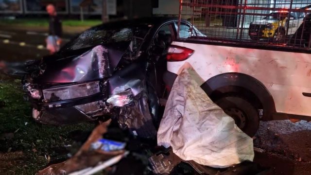 Acidente deixou cinco pessoas feridas / Reprodução: CGN