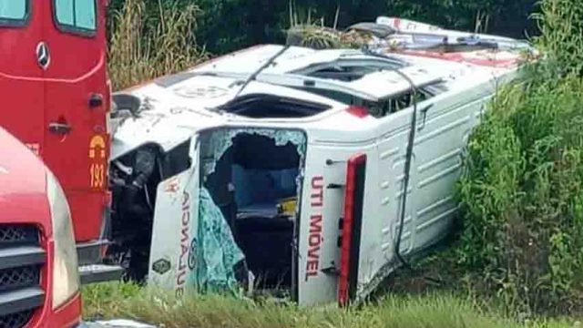 Acidente foi na região da Lapa / Foto: Redes Sociais