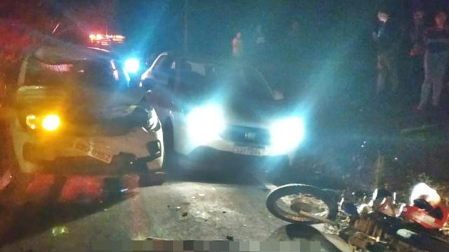 Colisão ocorreu por volta das 19 horas / Reprodução/Blog do Berimbau