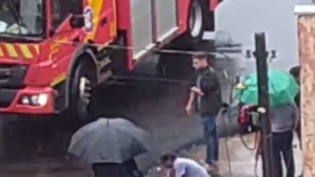 Batida ocorreu na Rua 7 de Setembro / Foto: Reprodução