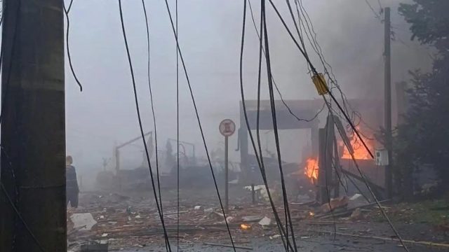 Acidente foi na manhã deste domingo / Foto: Defesa Civil / RS