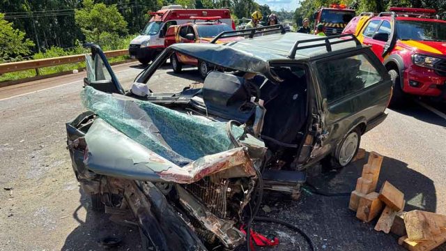 Colisão ocorreu na tarde de terça-feira / Foto: PP News