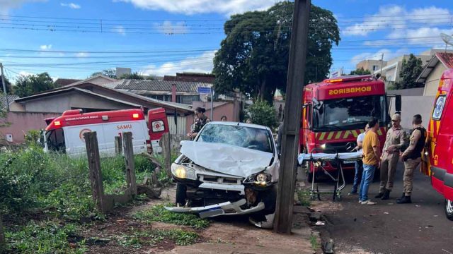 Motociclista teve ferimentos graves / Foto: Anderson Calixto/Blog do Goiaba
