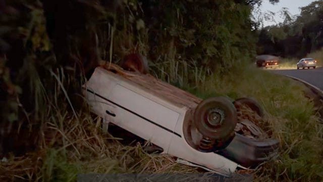 acidente manoel ribas Acidente ocorreu por volta das 17h30 / Foto: Reprodução/NH Notícias