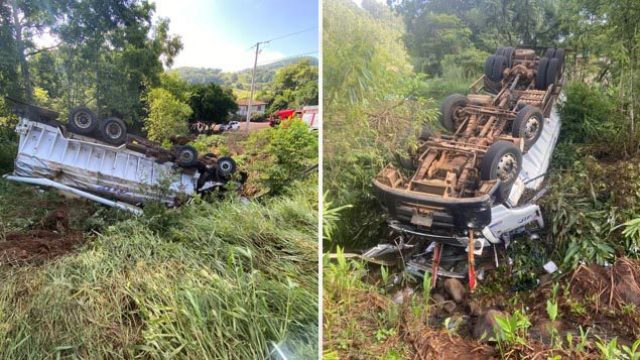 acidente seara Acidente ocorreu no Oeste de SC / Foto: Bombeiros