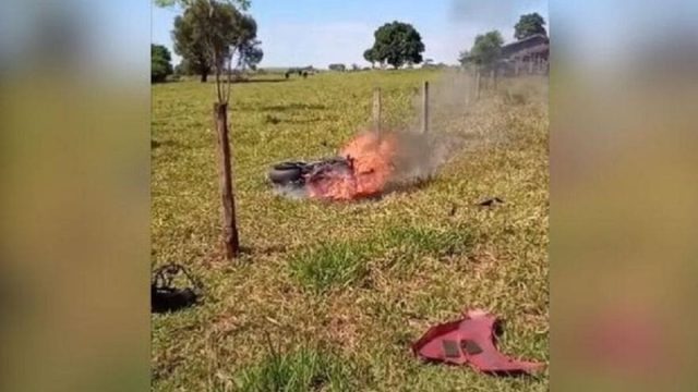 Rapaz de 39 anos morre em acidente com CBR-1000, na PR-482