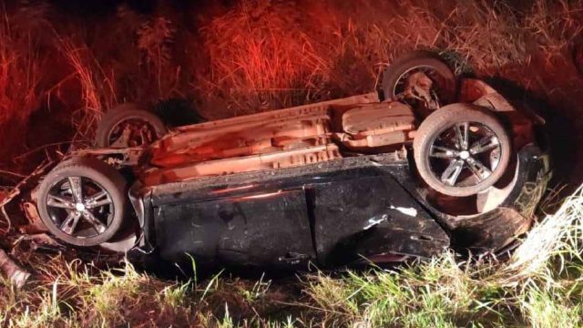 Três pessoas morrem em acidente na PR-573, em Braganey