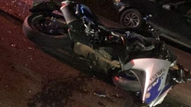 Acidente ocorreu por volta das 20h30 / Foto: Redes Sociais