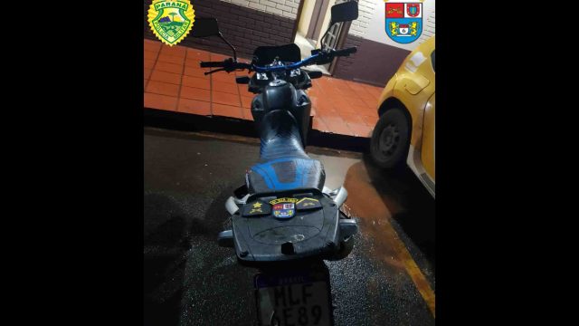 alerta de furto Divulgação / PMPR/6ª CIPM