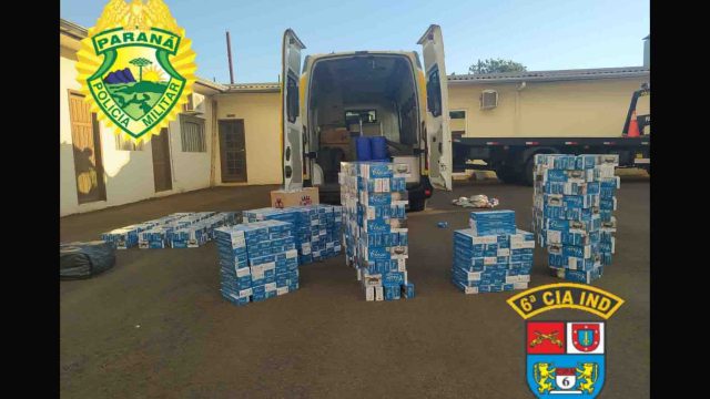 PM jardim alegre contrabando